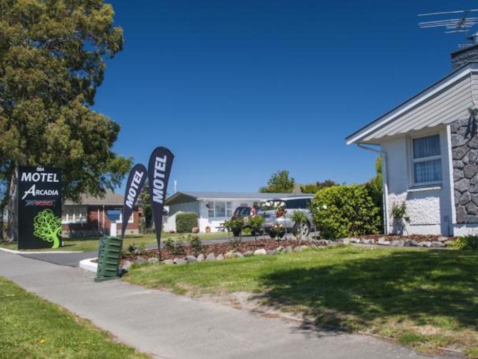 Arcadia Motel Christchurch Buitenkant foto