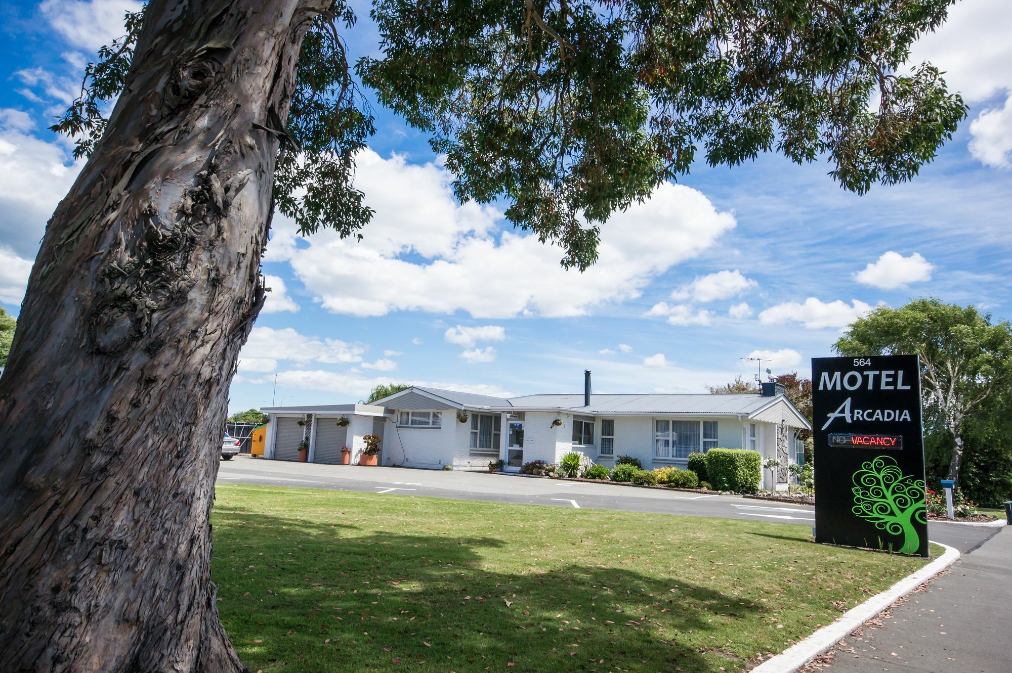 Arcadia Motel Christchurch Buitenkant foto